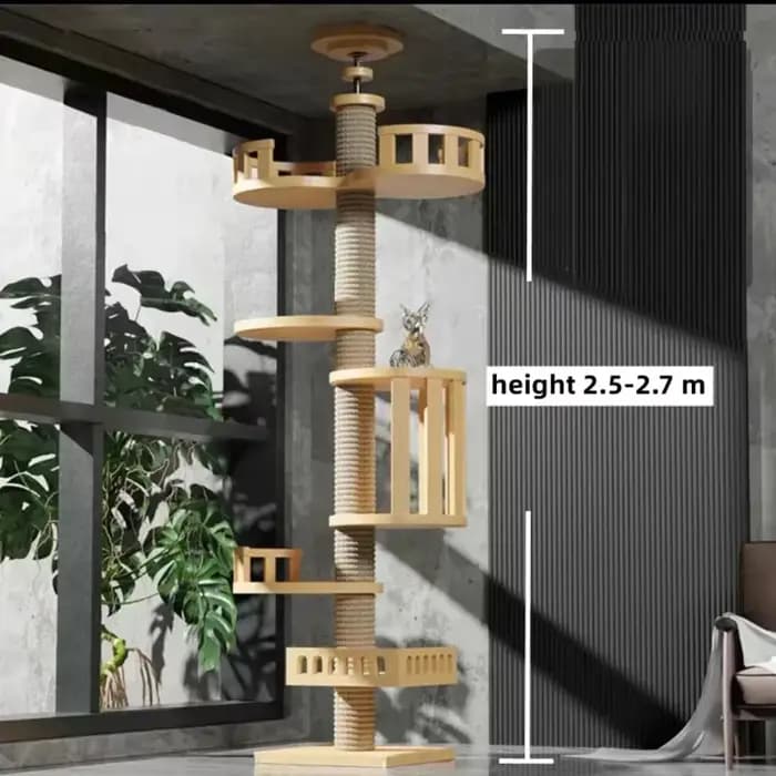 Plancher d'arbre pour chats
