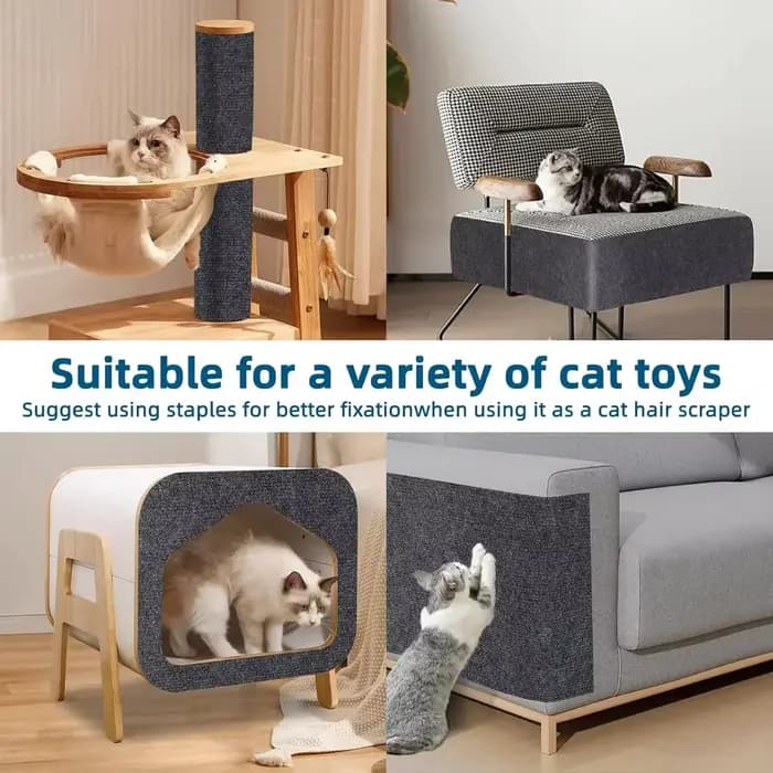 Tapis de protection pour canapé anti-griffures pour chats