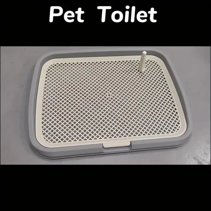 Pot de toilette en plastique réutilisable pour animaux de compagnie, support de pipi pour chien avec