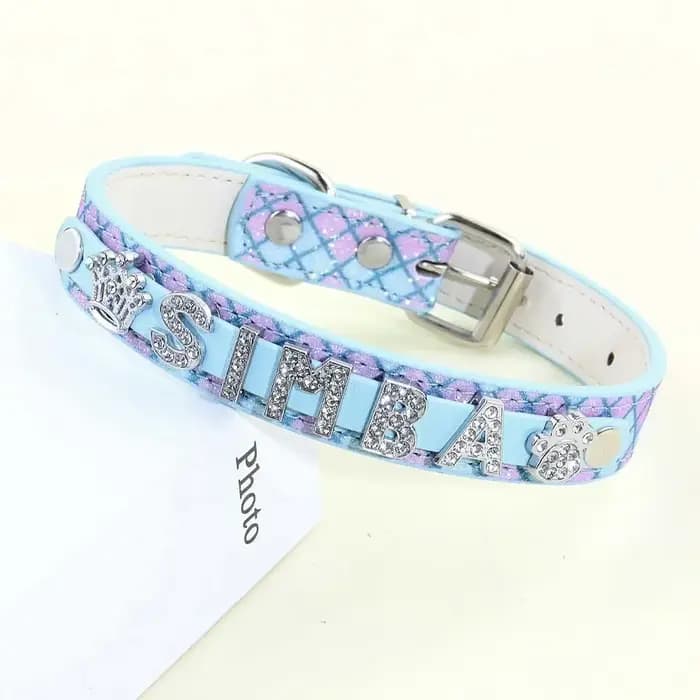 Colliers pour chiots en strass scintillants