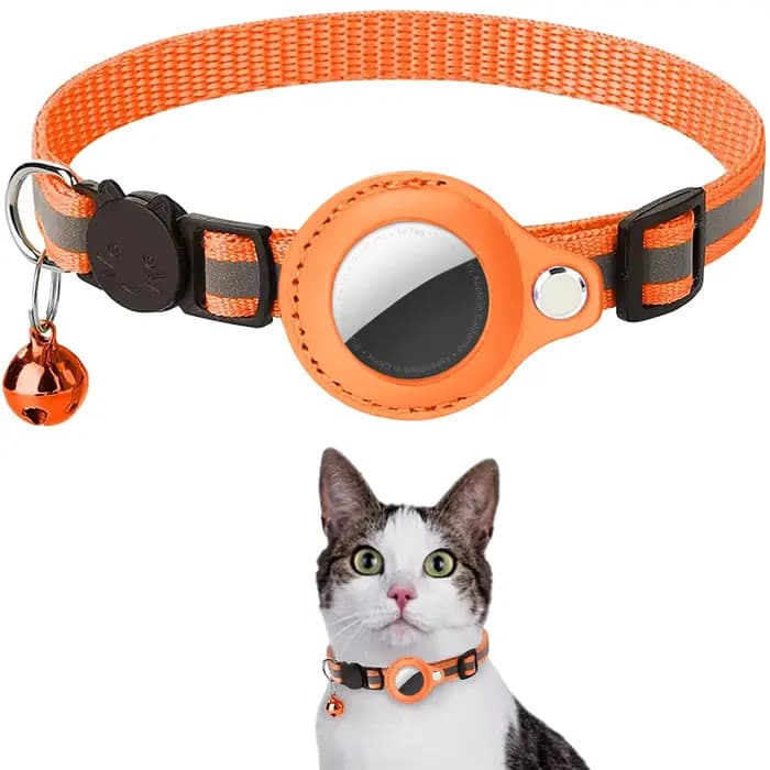 Collier de support AirTag pour chat