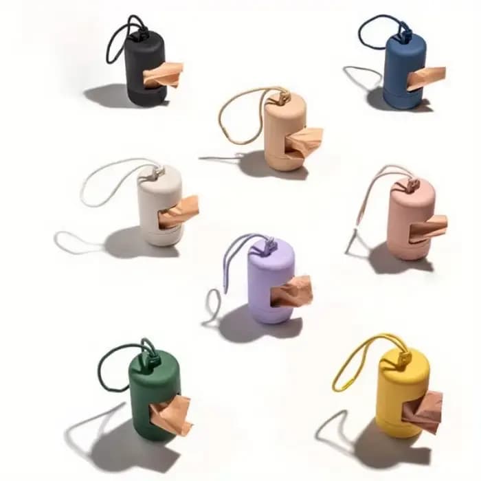 Distributeur Portable de sacs poubelles pour animaux de compagnie, 1 pièce, Mini sac poubelle de net