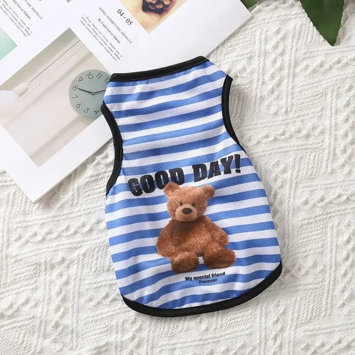 Vêtements pour chiens ours de dessin animé