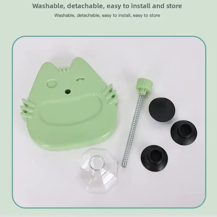 Jouet interactif pour chat avec distributeur de friandises oscillant