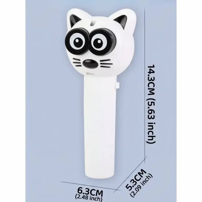 Jouet interactif électrique pour chat, jouet automatique lumineux pour chat, jouet lumineux créatif portable pour chat, jouet d'exercice pour chaton