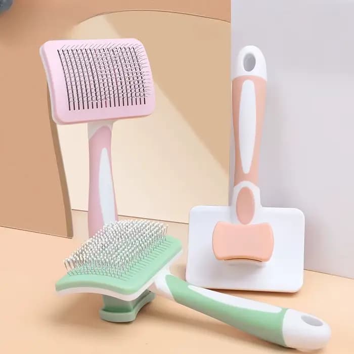 Peigne de perte de poils d'animaux, brosse de toilettage pour chiens et chats, cheveux longs, brosse
