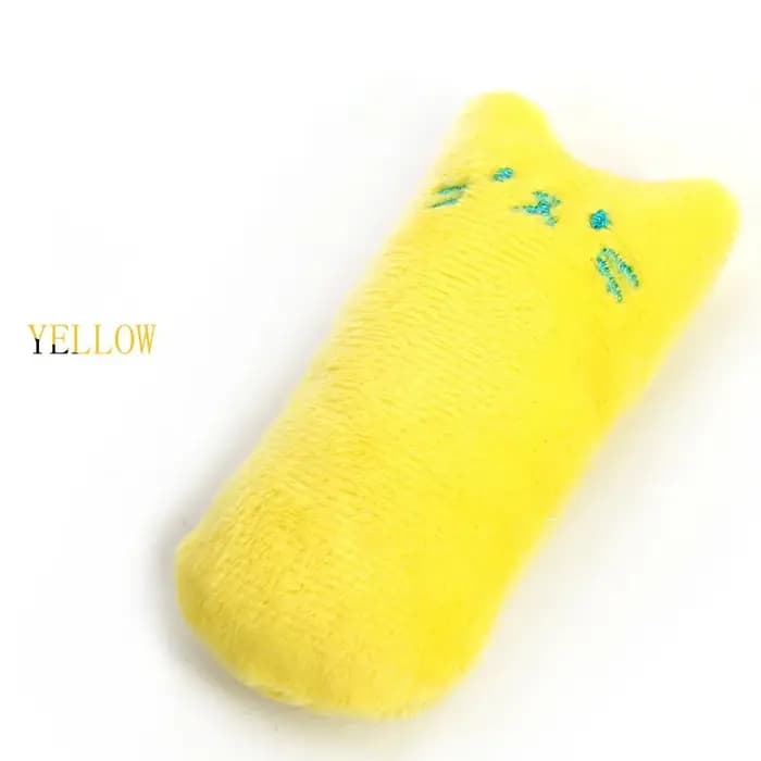 Jouet pour chat en peluche couineur avec herbe à chat