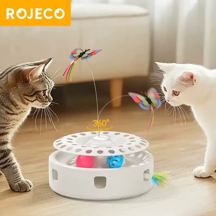 ROJECO – jouet automatique 3 en 1 pour chat