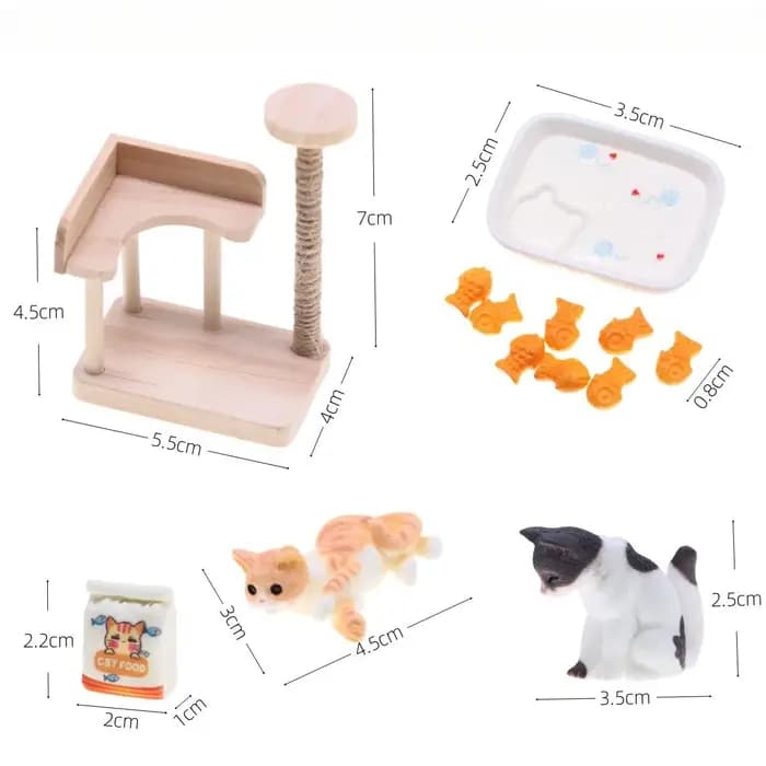 Cadre d'escalade l'inventaire en bois pour chat