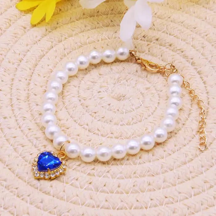Nouveau collier de chat décoration animal de compagnie mignon exquis cou chaton réglable été