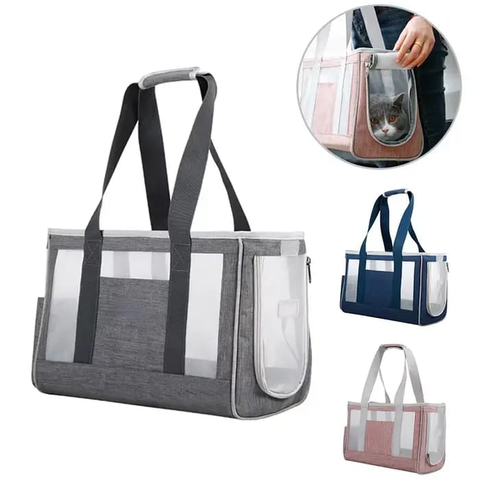 Sac de transport respirant portable pour animaux de compagnie