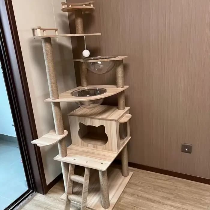 Arbre à chat corde en Sisal tour