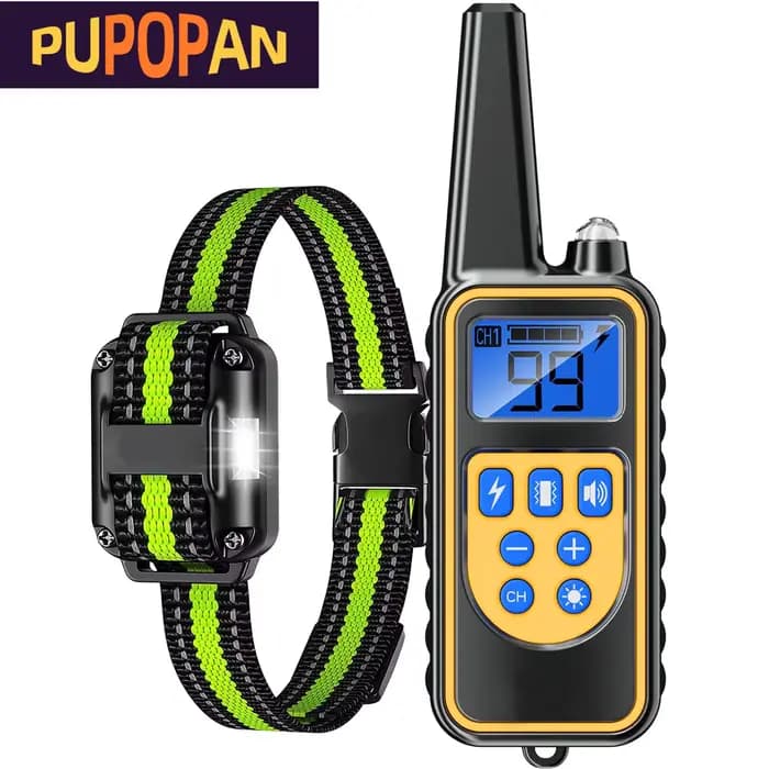 Collier de choc intelligent pour chien, collier de dressage pour chien avec télécommande, innovant,