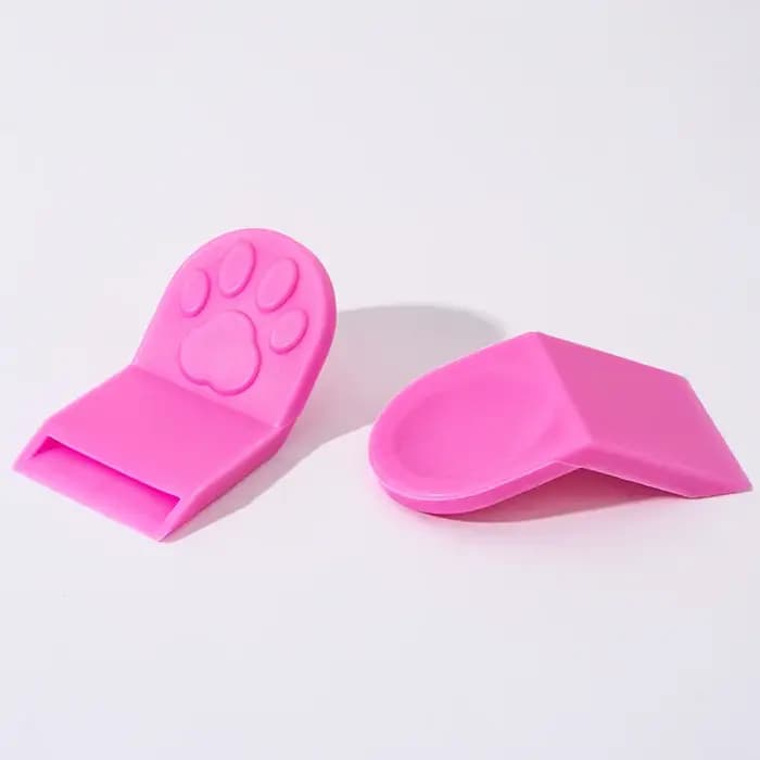 Ouvre-boîte pour nourriture pour animaux de compagnie en forme de patte de chat imprimé en 3D