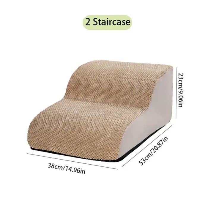 Rampe d'escalier pour chien et chat, antidérapante, pour animaux de compagnie, pour lit, marches pour chien, 2/3 niveaux, escalier d'entraînement, amovible et lavable