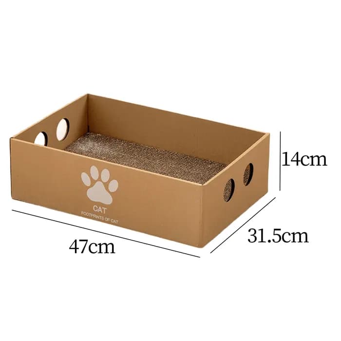Boîte à gratter pour chat