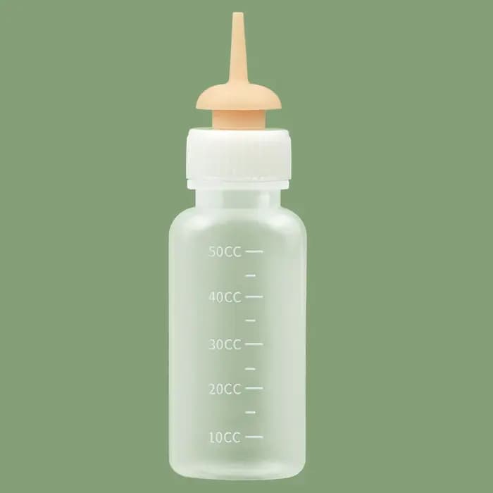 ● Biberon d'alimentation pour chatons, distributeur de lait liquide à presser, biberon d'allaitement pour chiots, chiens, lapins, hamsters, chats nouveau-nés