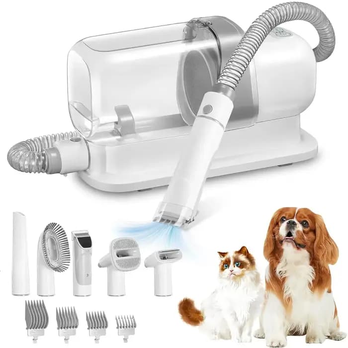 Aspirateur de toilettage pour chiens et Kit