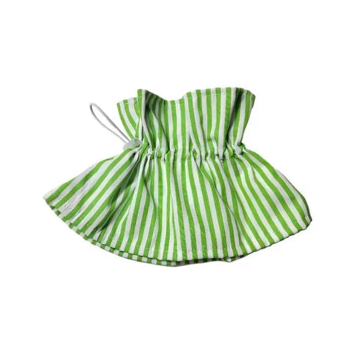 Collier de protection souple pour chat, réglable, anti-morsure, à rayures, avec cordon de serrage anti-léchage, pour animaux de compagnie après chirurgie