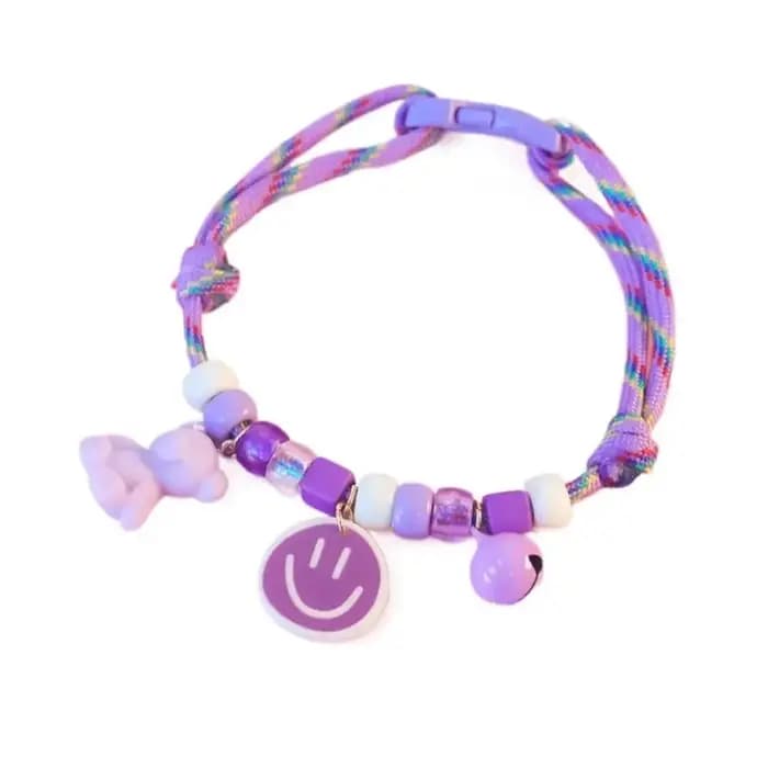 Collier coloré mignon pour animaux de compagnie