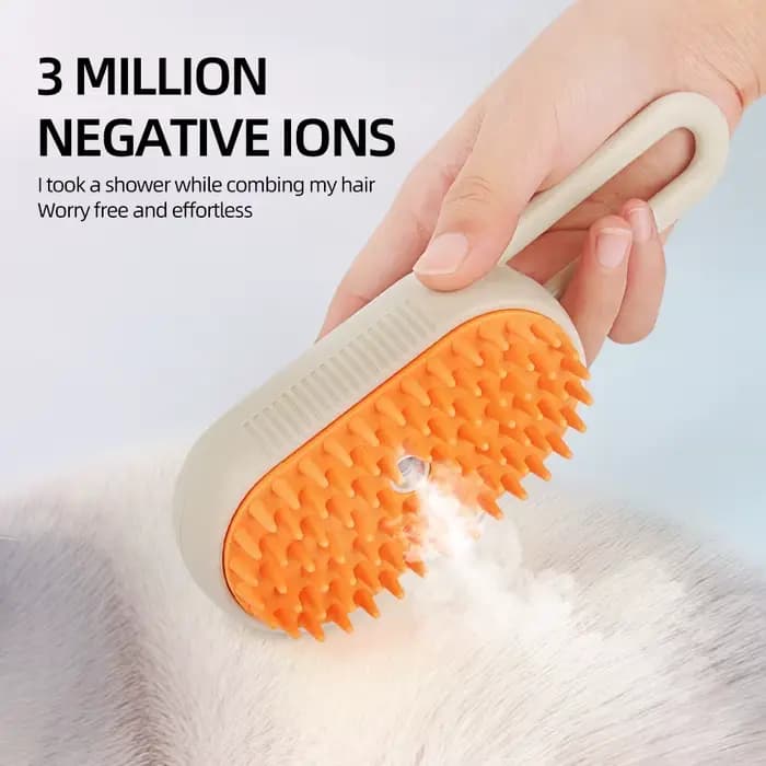 Brosse de pulvérisation Rechargeable pour animaux de compagnie, pour cheveux longs, peigne de Massag