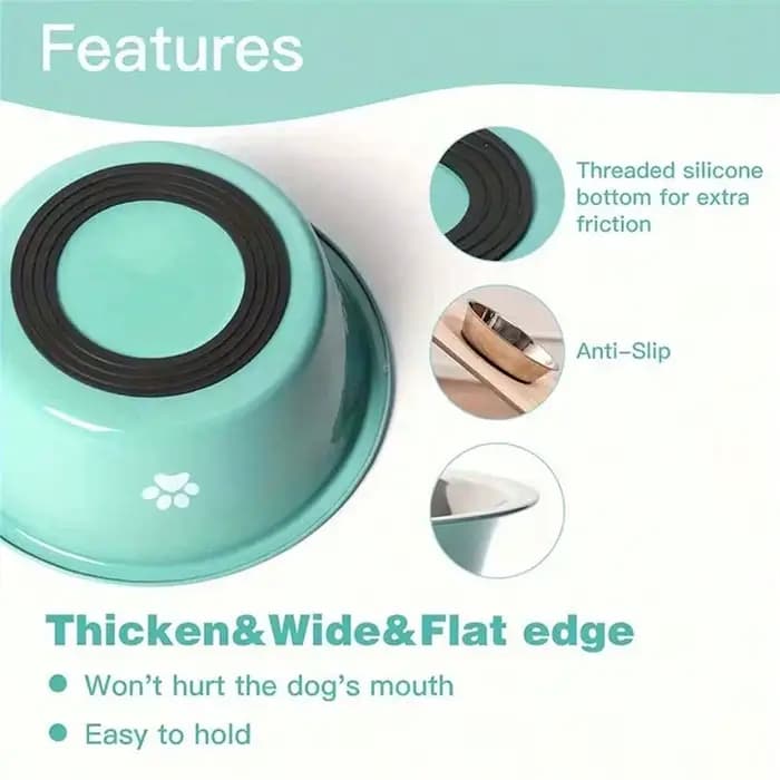 Bol en acier inoxydable le plus vendu pour chats et chiens