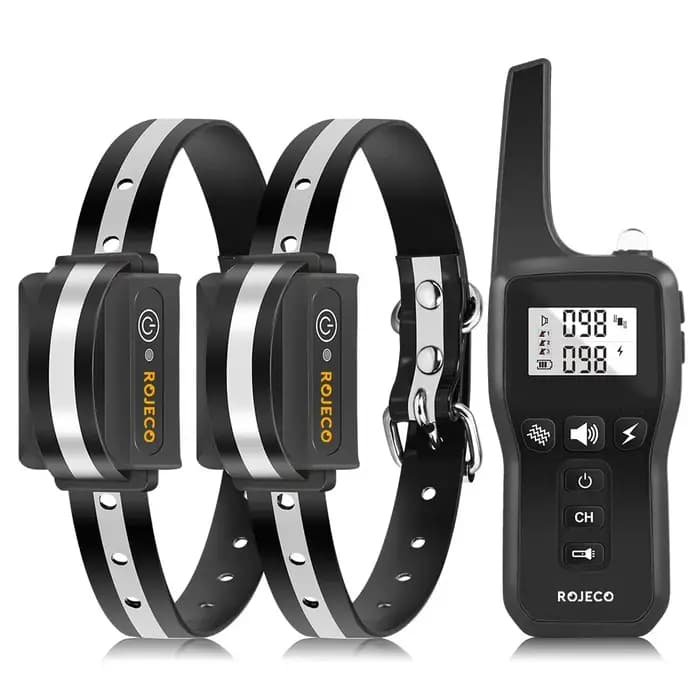 ROJECO 1000m électrique collier de dressage de chien télécommande