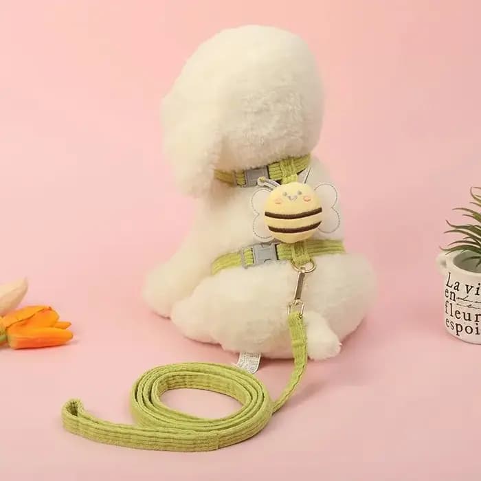 Ensemble harnais et laisse anti-fuite pour chat