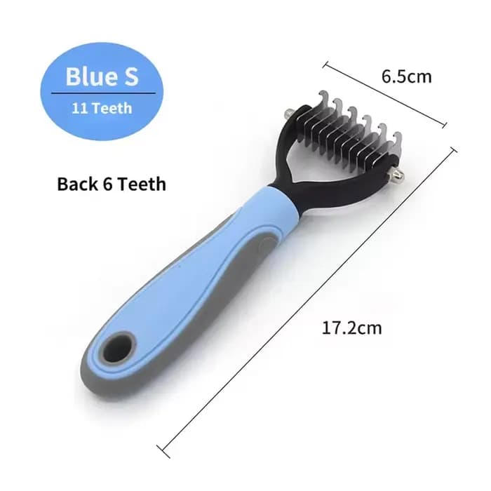 Brosse professionnelle anti-poils pour animaux de compagnie