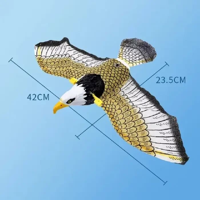 Jouet interactif pour chat : Aigle volant électrique suspendu