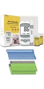 Kit de surveillance de la glycémie pour animaux de compagnie