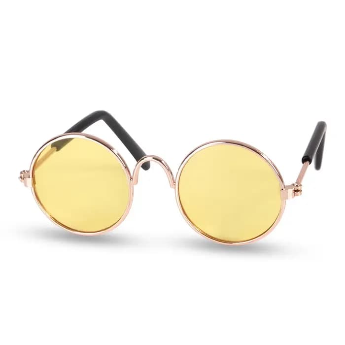 Lunettes de soleil rondes Vintage pour chat