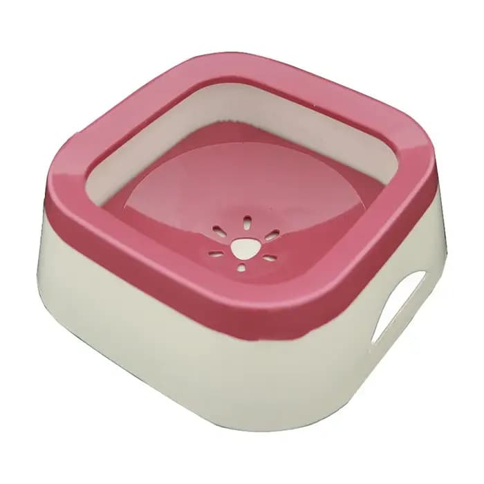 Bol d'eau anti-éclaboussures pour chiens, 1l, grande capacité, abreuvoir pour chiens, chiot, chat, accessoires pour animaux de compagnie