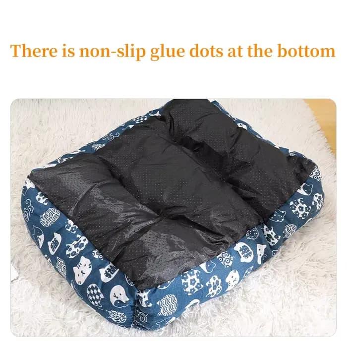 Tapis de lit d'hiver pour animaux de compagnie, grand canapé-lit pour chien, nid chaud pour animaux