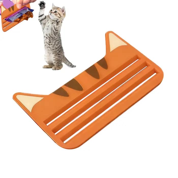 Distributeur de friandises pour chat réutilisable