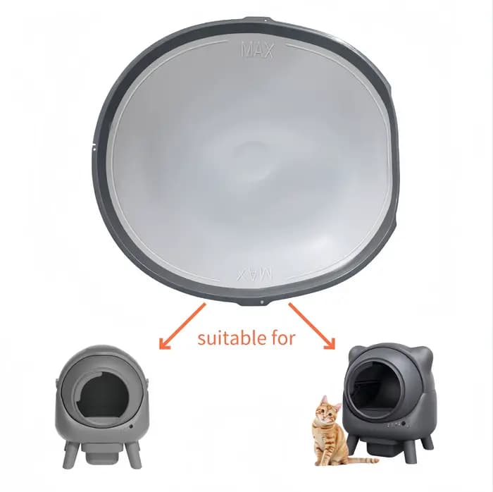 Accessoires pour litière intelligente autonettoyante ELS : Tapis de fond en silicone de remplacement
