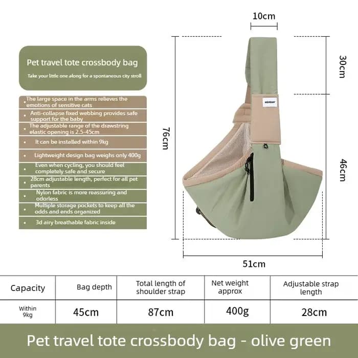 Sac de transport pour chat