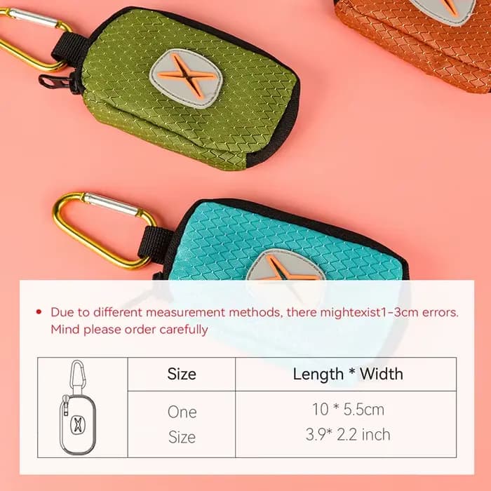 Support de sac à caca léger, distributeur mains libres multifonction, rêves attrapés avec toutes les