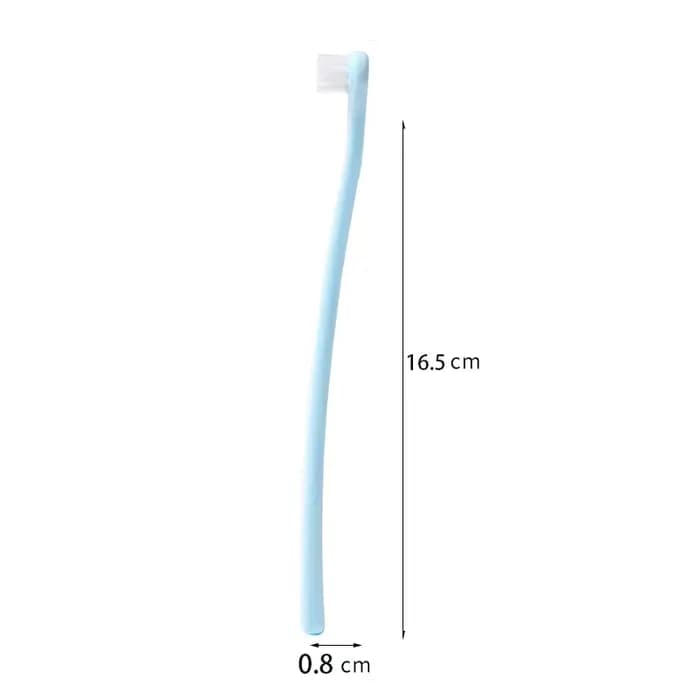 Brosse à dents à poils souples pour animaux de compagnie