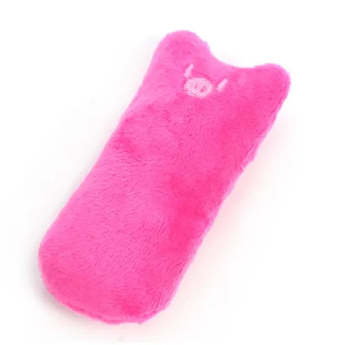 Jouet interactif en peluche à la catnip pour chats, amusant, vocal, pour la dentition, avec griffes, jouet à mordre au pouce, accessoire de jeu pour chatons