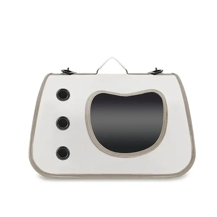 Sac de transport portable pour petits chiens et chats, sac pliable pour chat d'extérieur, sac à bandoulière respirant pour chat, sac de transport pour chaton