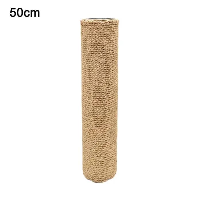 Accessoires DIY pour arbre à chat : Poteau à gratter en sisal, tube en carton rigide de remplacement pour tour d'escalade pour chat