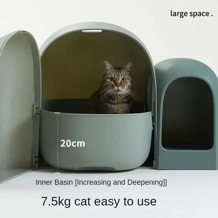 Bac à Litière pour Chat