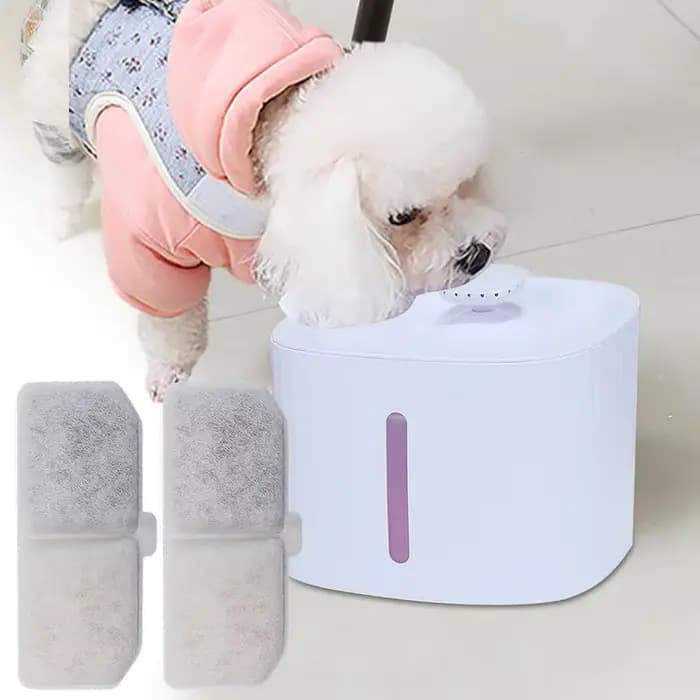 Filtre de fontaine à charbon actif pour animaux de compagnie, filtre de remplacement pour chien, fac