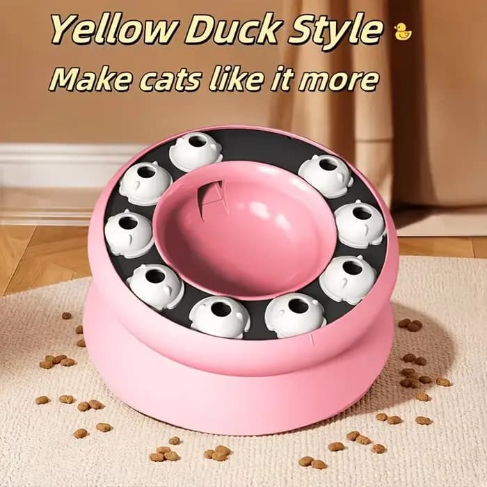 Jouet Distributeur Interactif de Friandises pour Chat