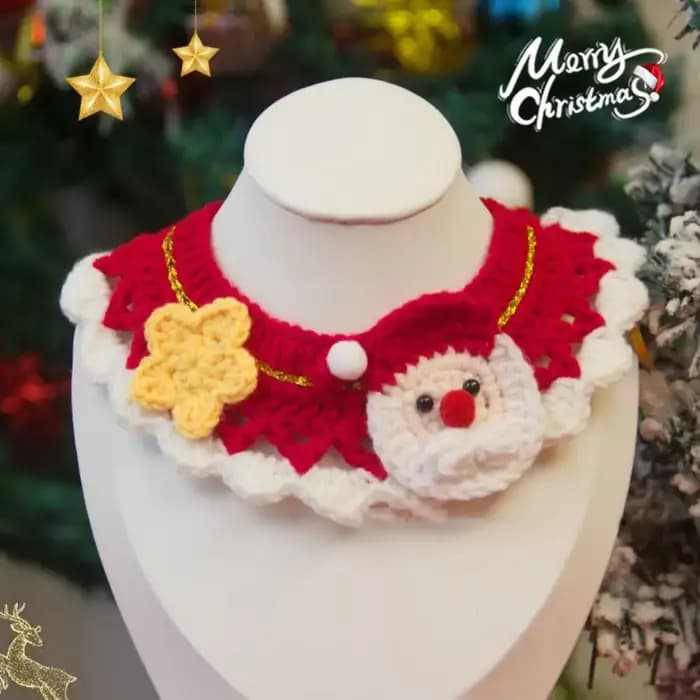Nouveau collier de Noël pour animaux de compagnie