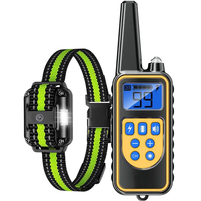 Collier de choc intelligent pour chien
