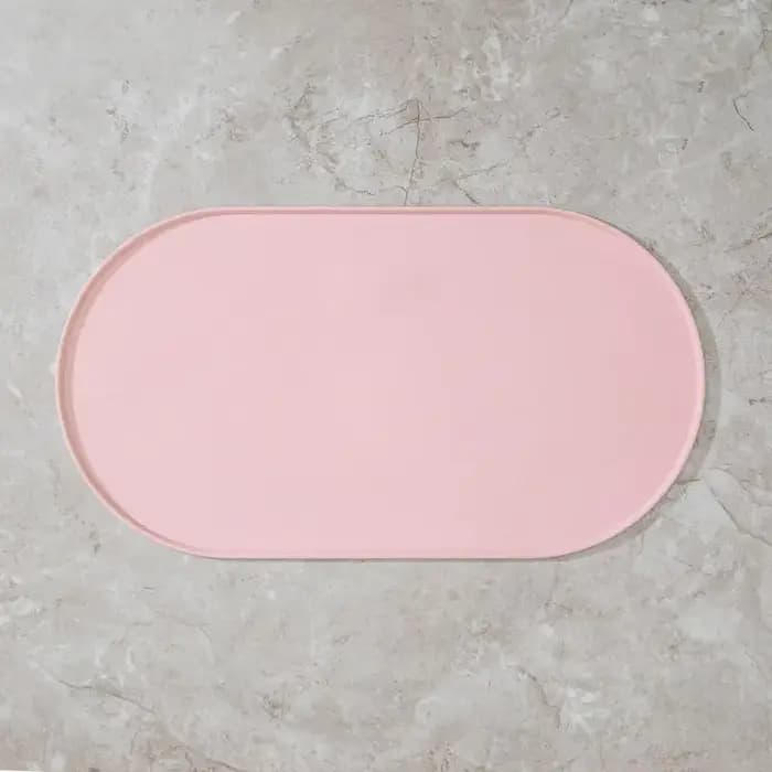 Tapis d'alimentation pour chat avec design antidérapant et imperméable