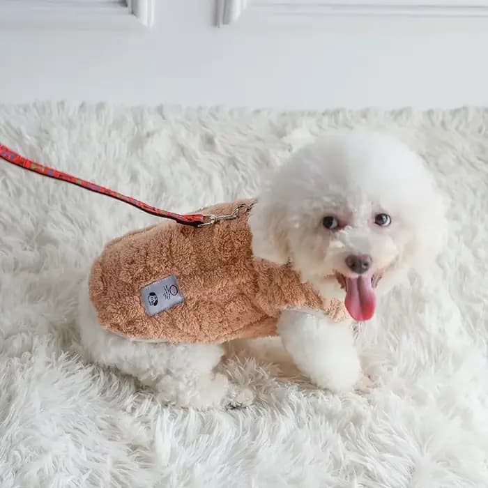 Hiver chaud chiot chaton pull doux polaire chien vêtements vêtements pour animaux de compagnie pour