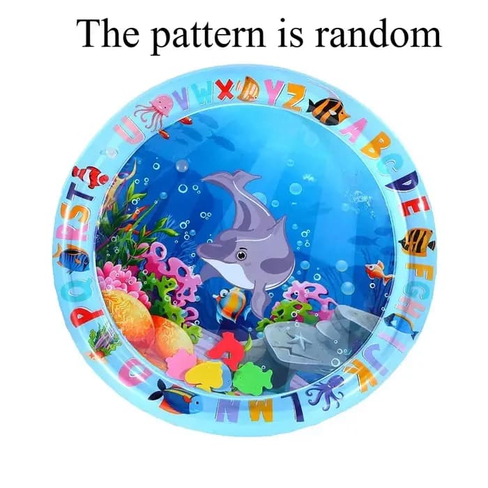 Tapis de jeu aquatique interactif pour chats et chiens - Jouet poisson flottant, centre d'activités pour animaux de compagnie résistant aux éclaboussures pour le plaisir en intérieur, stimulation ment